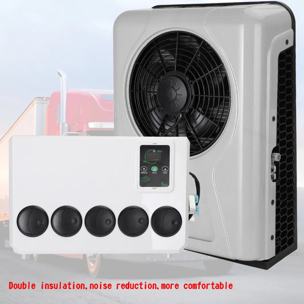 12V 12000 BTU Truck Cab RV Air Conditioner Split AC Fits Semi Trucks Bus Caravan AC